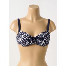 LIDEA - Haut de maillot de bain bleu en polyamide - Femme - Taille 95C - Modz