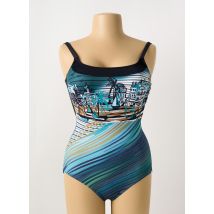 SUNMAN - Maillot de bain 1 pièce bleu en polyamide - Femme - Taille 115C - Modz