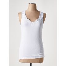 AVET - Top/Caraco blanc en coton - Femme - Taille 42 - Modz
