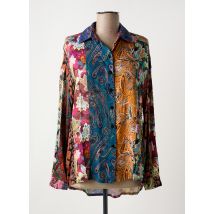 SEE THE MOON - Chemisier bleu en viscose - Femme - Taille 38 - Modz