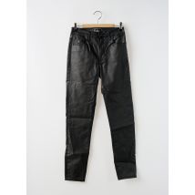 LOIS - Pantalon slim noir en coton - Femme - Taille W28 - Modz