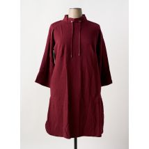 SHEEGO - Robe mi-longue violet en coton - Femme - Taille 48 - Modz