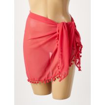 OLYMPIA - Paréo rose en polyester - Femme - Taille TU - Modz