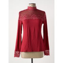 JANIRA - T-shirt rouge en modal - Femme - Taille 38 - Modz