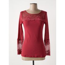 JANIRA - T-shirt rouge en polyamide - Femme - Taille 40 - Modz