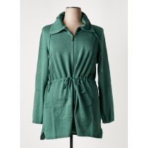 SHEEGO - Gilet manches longues vert en acrylique - Femme - Taille 46 - Modz