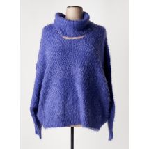 SHEEGO - Pull violet en acrylique - Femme - Taille 46 - Modz