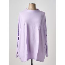 SHEEGO - Pull violet en viscose - Femme - Taille 58 - Modz
