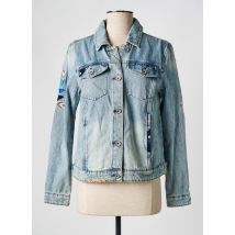 CREAM - Veste casual bleu en coton - Femme - Taille 40 - Modz