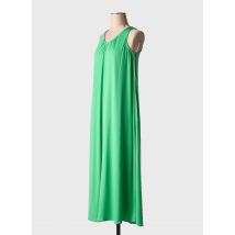 CAFE NOIR - Robe longue vert en polyester - Femme - Taille 40 - Modz