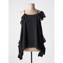 FRACOMINA - Top noir en polyester - Femme - Taille 40 - Modz
