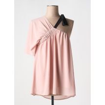 FRACOMINA - Top rose en polyester - Femme - Taille 42 - Modz