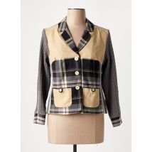 POUPEE CHIC - Blazer gris en polyester - Femme - Taille 40 - Modz