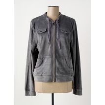 ANANKE - Veste casual gris en polyester - Femme - Taille 42 - Modz