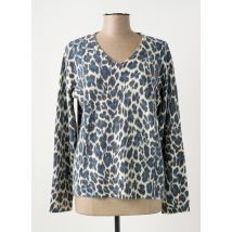 FUEGO WOMAN - Pull bleu en autre matiere - Femme - Taille 38 - Modz