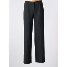 ANNA MONTANA - Pantalon droit noir en polyester - Femme - Taille 40 - Modz