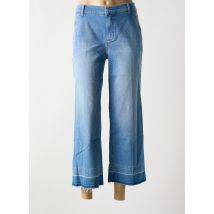 ANNA MONTANA - Jeans coupe large bleu en coton - Femme - Taille 40 - Modz