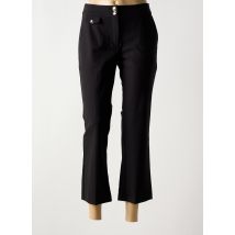 ANNA MONTANA - Pantalon 7/8 noir en polyamide - Femme - Taille 40 - Modz