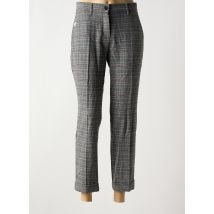 ANNA MONTANA - Pantalon 7/8 gris en polyester - Femme - Taille 40 - Modz