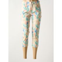 ANNA MONTANA - Pantacourt beige en coton - Femme - Taille 40 - Modz