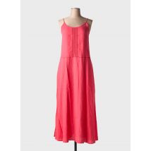 ZYGA - Robe longue rose en lin - Femme - Taille 36 - Modz