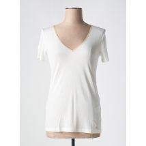 DES PETITS HAUTS - T-shirt blanc en modal - Femme - Taille 40 - Modz