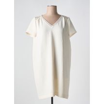 PABLO - Robe mi-longue blanc en polyester - Femme - Taille 42 - Modz