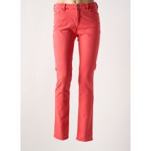 EMPORIO ARMANI - Pantalon slim rose en coton - Femme - Taille W26 - Modz