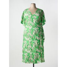 AGATHE & LOUISE - Robe mi-longue vert en viscose - Femme - Taille 52 - Modz