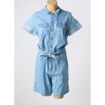 KANOPE - Combishort bleu en coton - Femme - Taille 38 - Modz