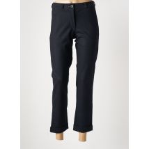 EAST DRIVE - Pantalon 7/8 noir en polyester - Femme - Taille 36 - Modz