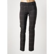 STARK - Jegging marron en polyester - Femme - Taille 36 - Modz