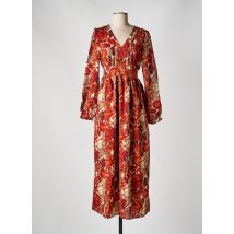 NO AGE - Robe longue marron en polyester - Femme - Taille 40 - Modz