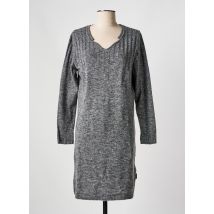 CAPUCCINO - Robe pull gris en acrylique - Femme - Taille 40 - Modz