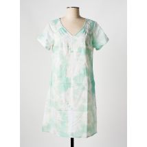 AGATHE & LOUISE - Robe courte vert en coton - Femme - Taille 46 - Modz