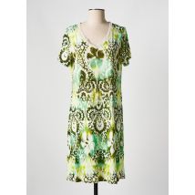 MSN - Robe mi-longue vert en viscose - Femme - Taille 38 - Modz