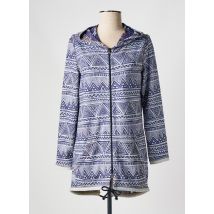 CAPUCCINO - Veste casual bleu en polyester - Femme - Taille 40 - Modz