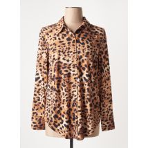 OUI - Chemisier marron en polyester - Femme - Taille 40 - Modz