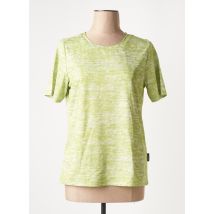 CAPUCCINO - T-shirt vert en polyester - Femme - Taille 38 - Modz