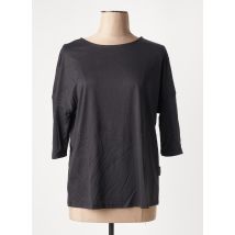 CAPUCCINO - T-shirt noir en modal - Femme - Taille 40 - Modz