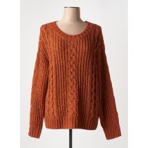 OUI - Pull orange en acrylique - Femme - Taille 44 - Modz