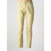 PULL IN - Pantalon chino jaune en coton - Homme - Taille 40 - Modz