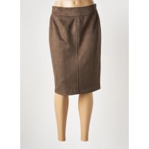 GEVANA - Jupe mi-longue vert en polyester - Femme - Taille 42 - Modz