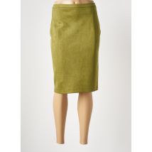 QUATRE VINGT JOURS - Jupe mi-longue vert en polyester - Femme - Taille 42 - Modz