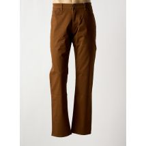 HATTRIC - Pantalon droit marron en coton - Homme - Taille TU - Modz