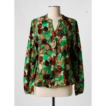 SIGNATURE - T-shirt vert en viscose - Femme - Taille 38 - Modz