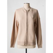 CONCEPT K - Gilet manches longues beige en viscose - Femme - Taille 40 - Modz