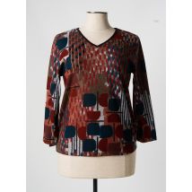 GEVANA - Pull orange en polyester - Femme - Taille 46 - Modz