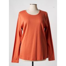 JENSEN - T-shirt orange en coton - Femme - Taille 50 - Modz