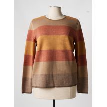ELEANE - Pull marron en merinos - Femme - Taille 42 - Modz